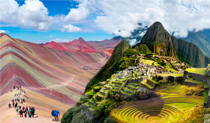 VIAJE PERU Y MONTAÑA DE LOS 7 COLORES  DESDE TABASCO