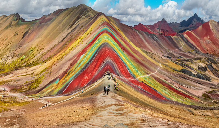 Viaje amaneces con montaña de siete colores  desde Tabasco